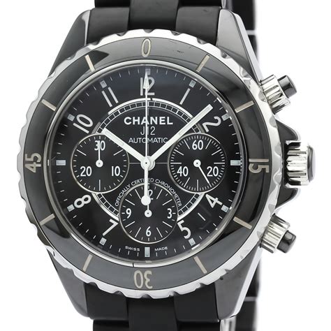 chanel j12 chronograph replica|chanel j12 automatic chronograph.